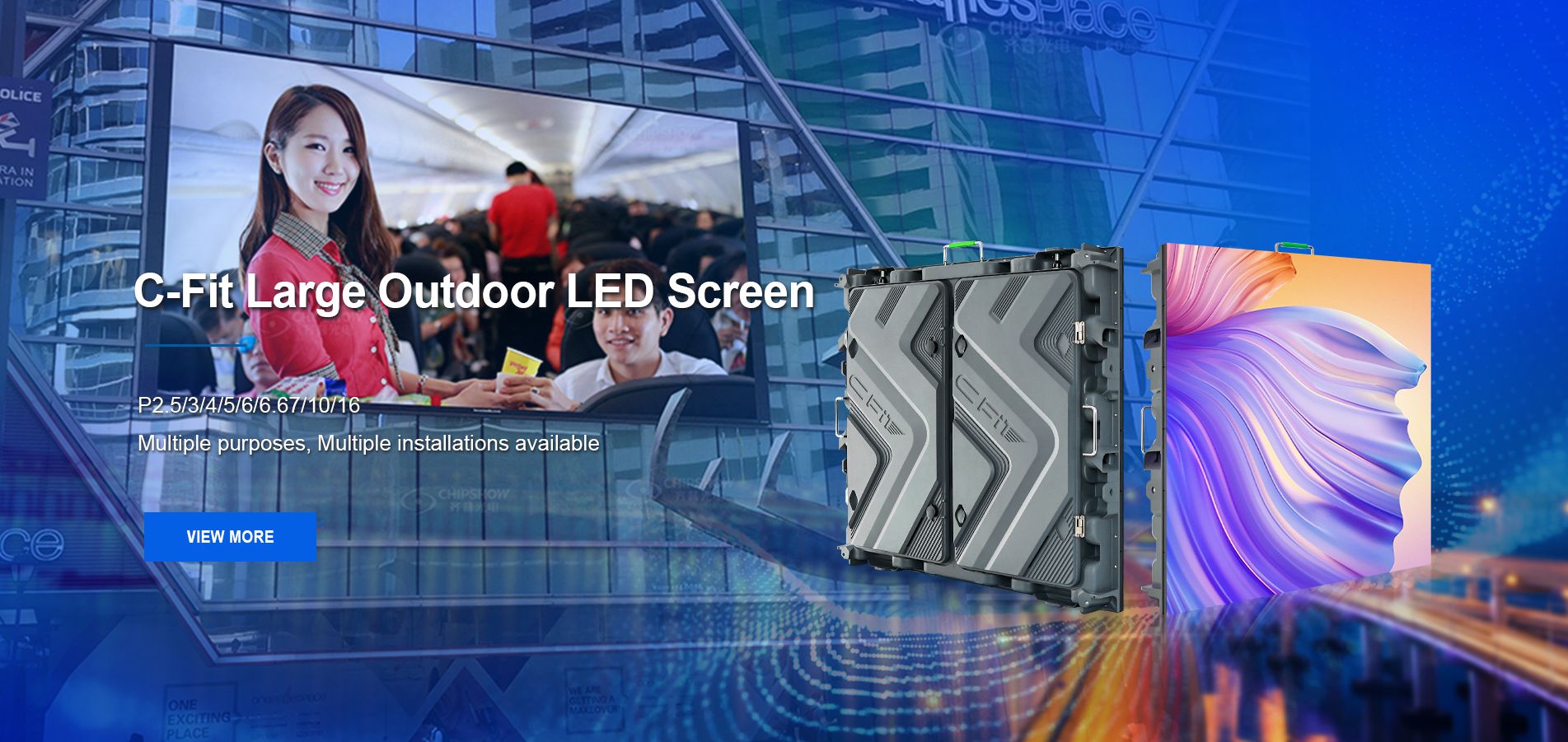 C-Fit outdoor LED screen 