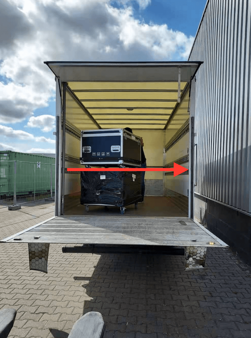 C-Lite P3.91 Outdoor LED Screen for Truck in Germany