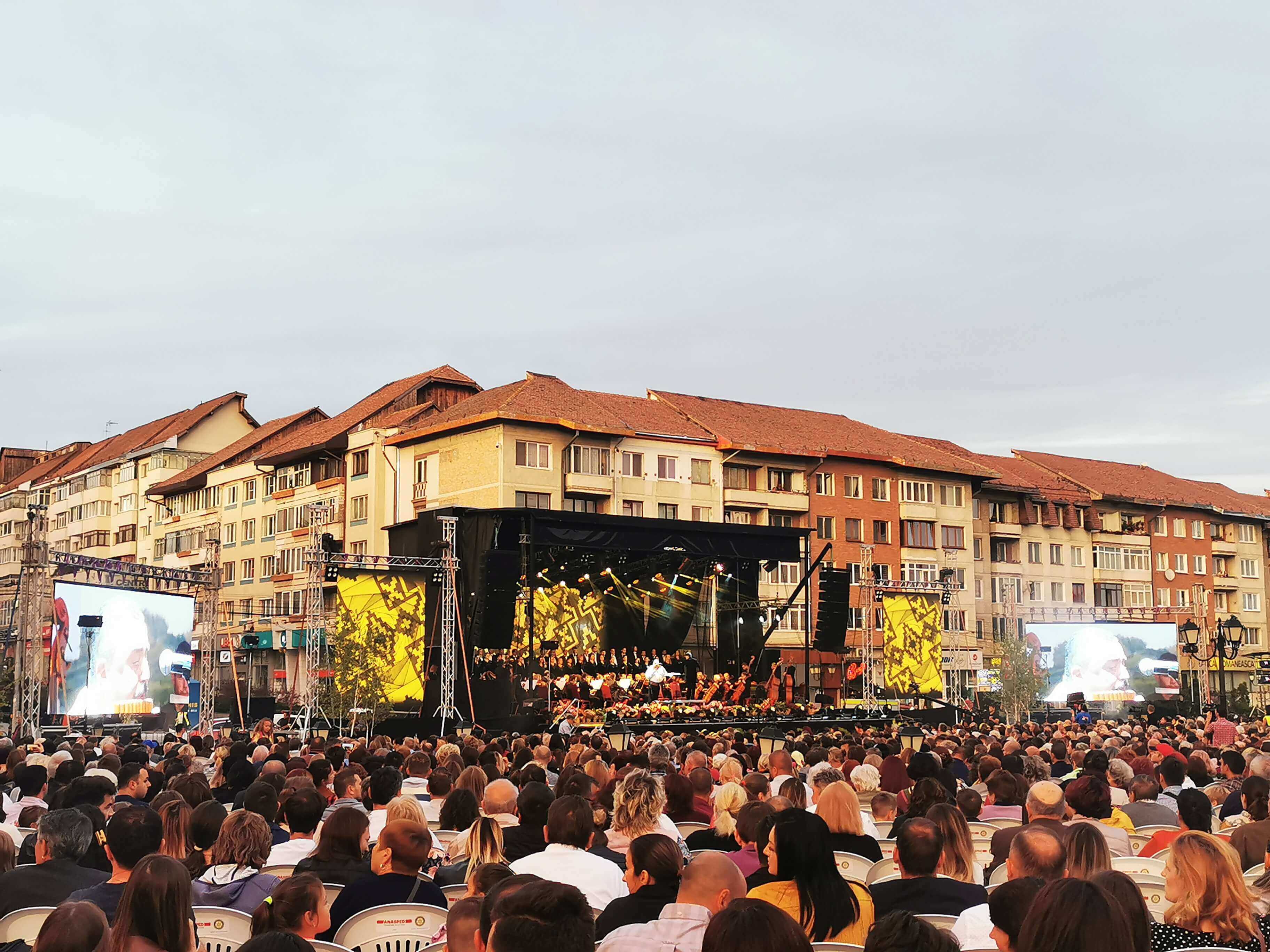 C-Lite P4.81 Outdoor LED Screen Shined at Romania Autumn Symphony Event